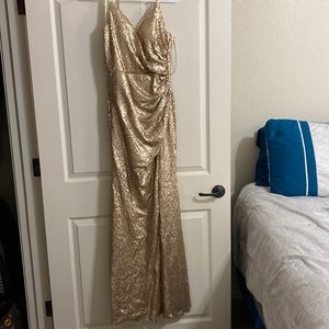 Sequins dress brand new never worn size 8